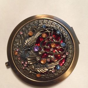 Brand New metal double sided compact mirror